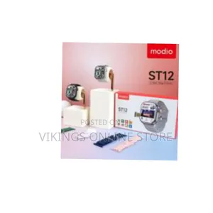 Modio St12 4g Network 2.2 Inch Smartwatch With 3 Pairs Strap Sim Card