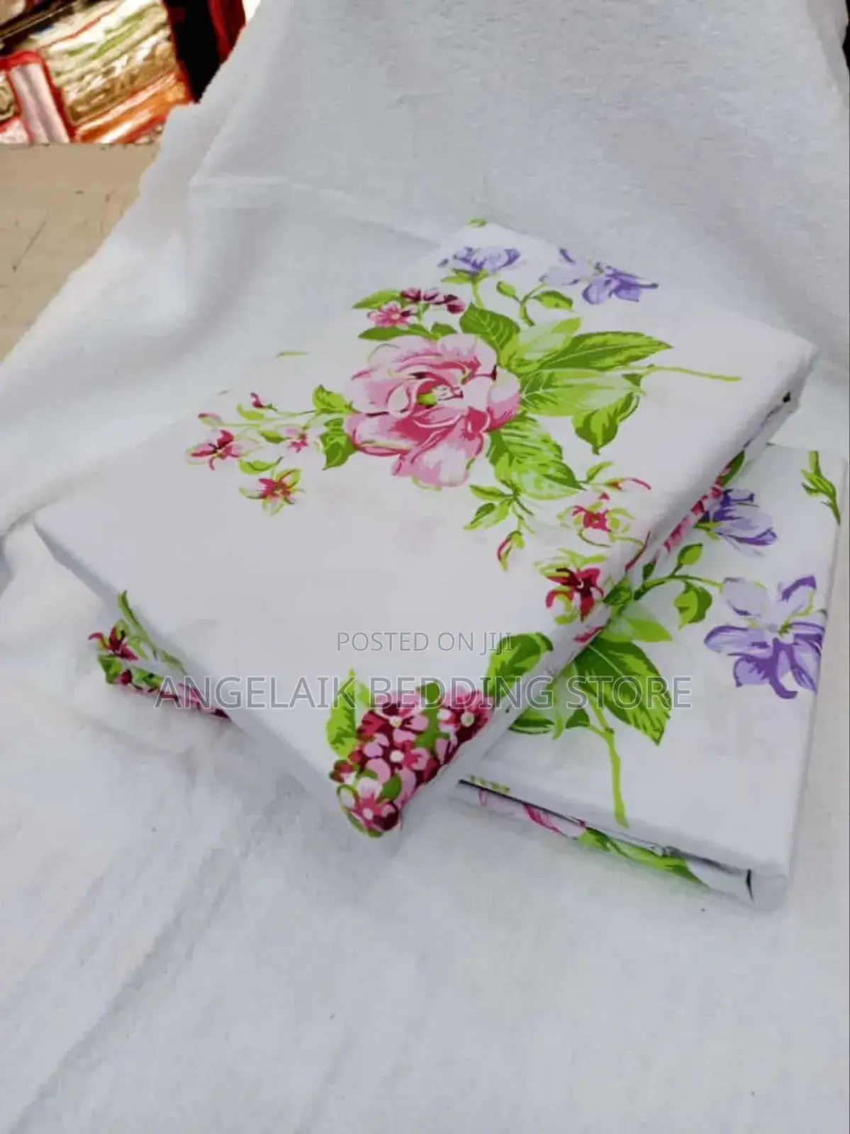 Soft Cotton Flowered Bedsheets