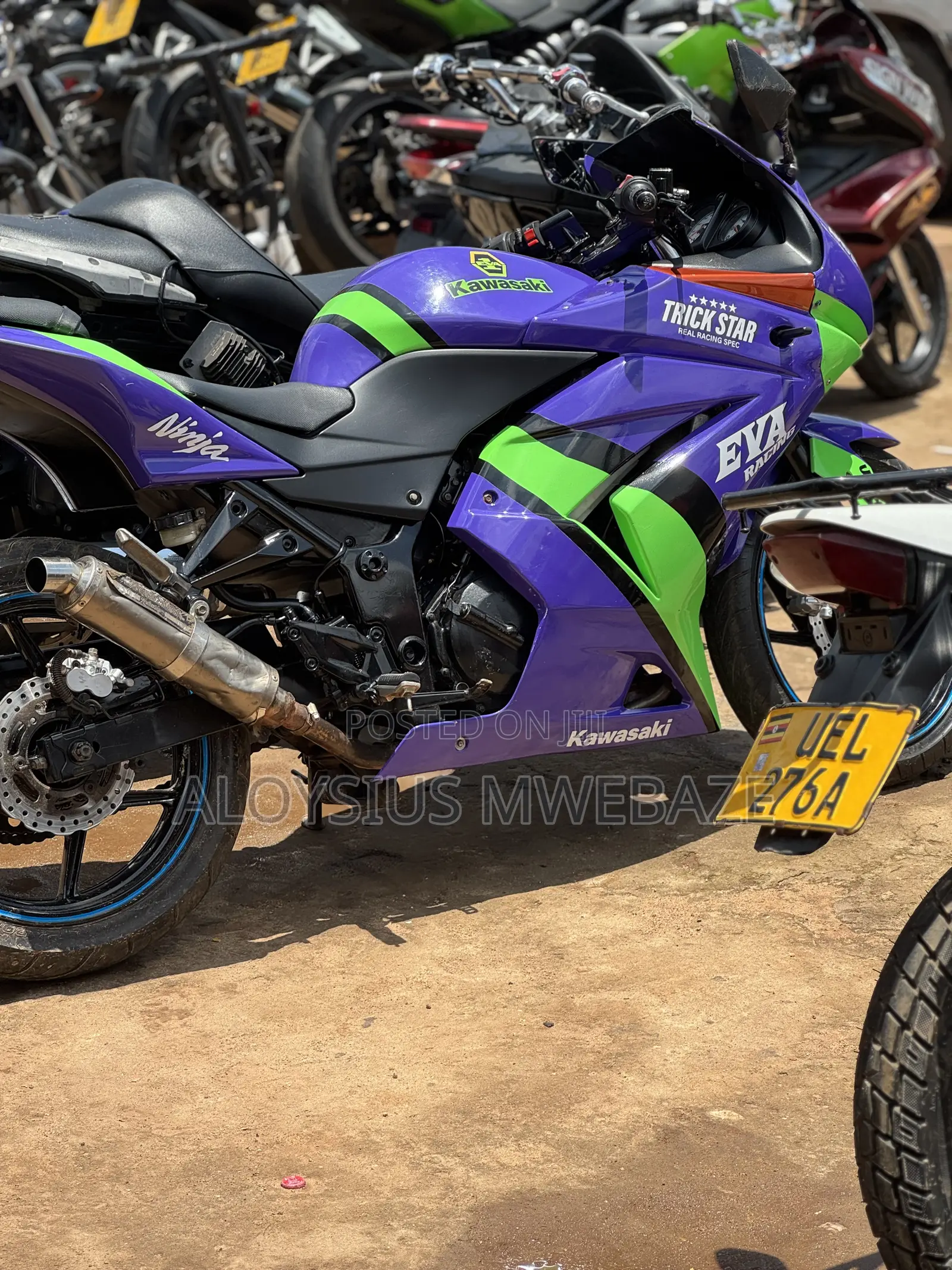 Kawasaki EX250 2010 Green