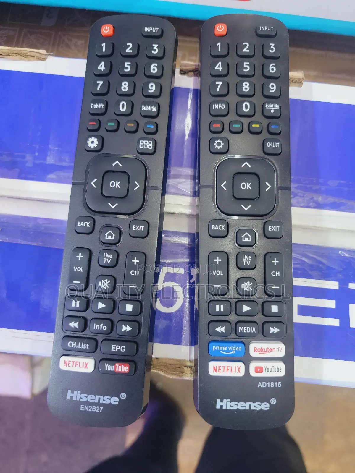 Hisense Flatscreens Remotes (7)