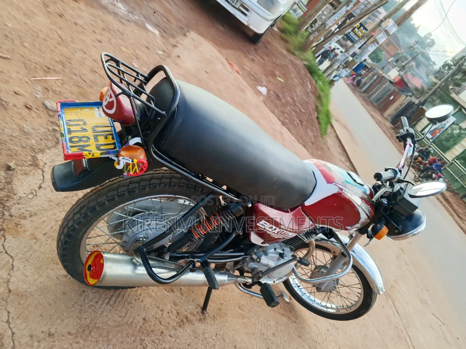 Bajaj Boxer 100 2017 Red