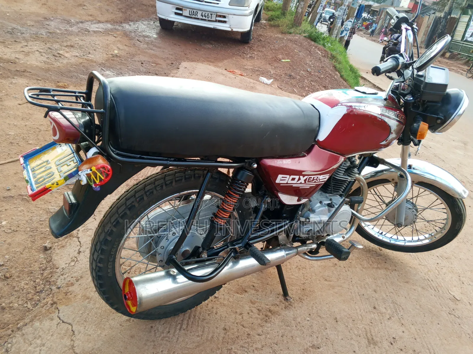 Bajaj Boxer 100 2017 Red