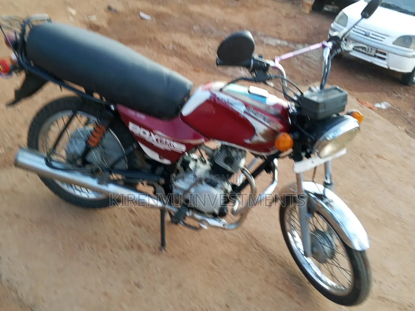 Bajaj Boxer 100 2017 Red