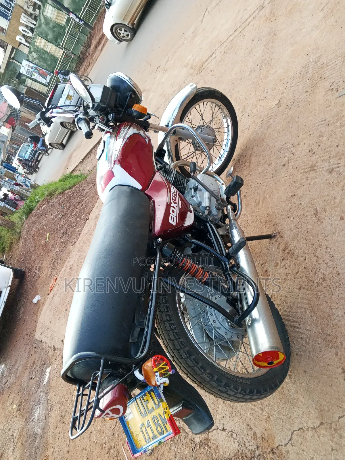 Bajaj Boxer 100 2017 Red
