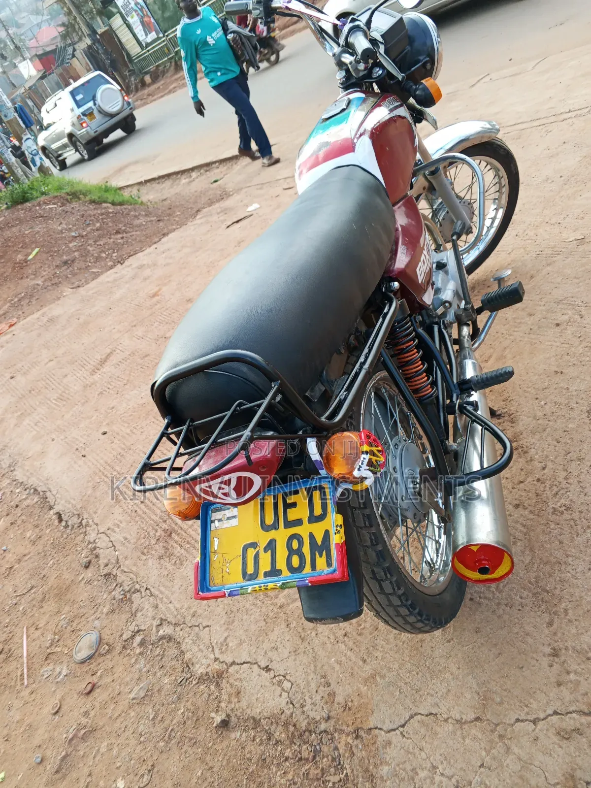 Bajaj Boxer 100 2017 Red