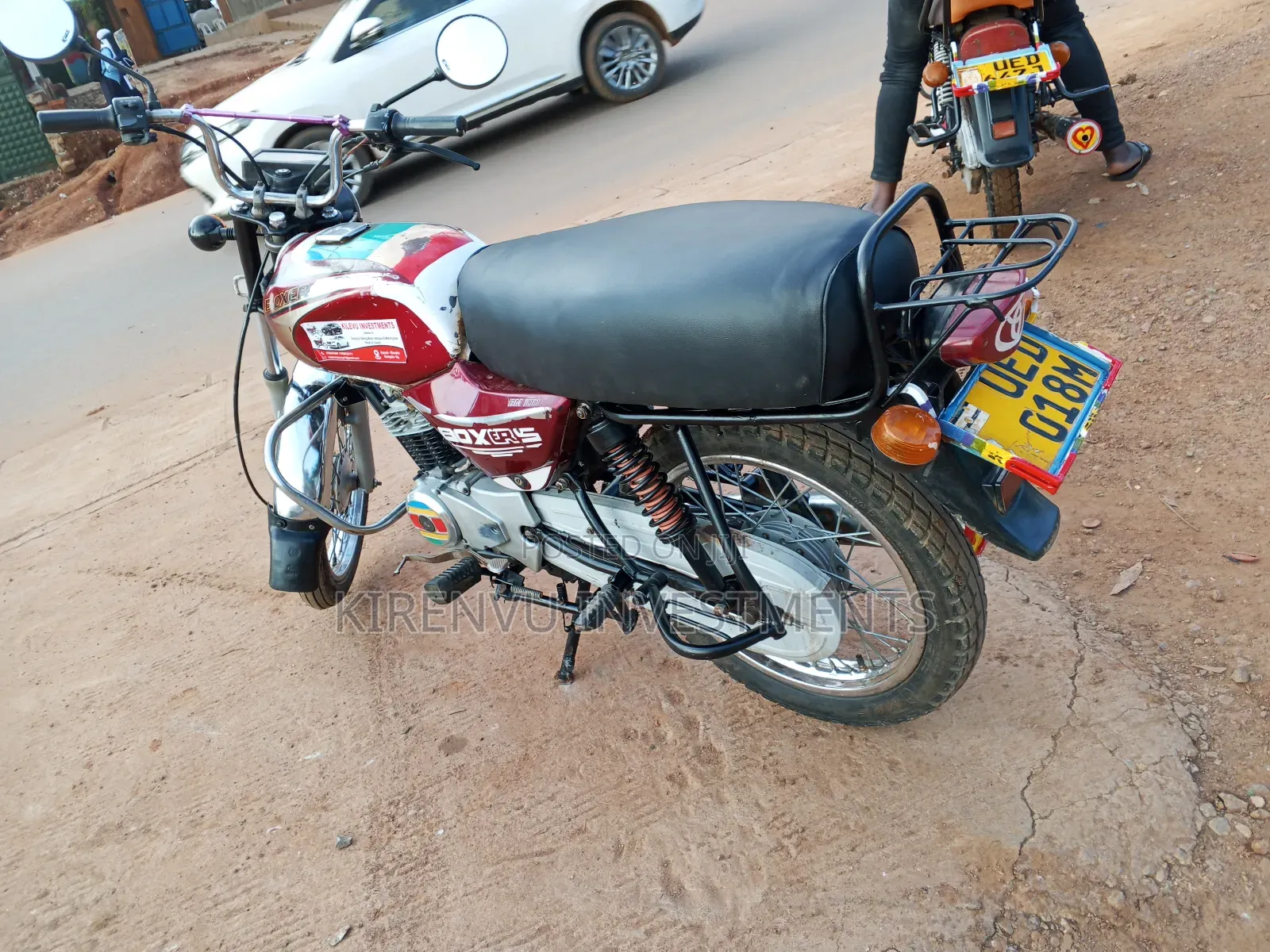 Bajaj Boxer 100 2017 Red