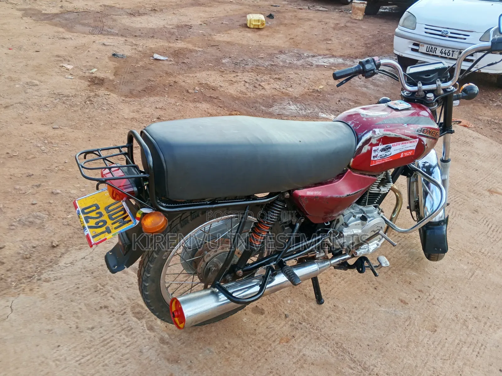 Bajaj Boxer 100 2019 Red
