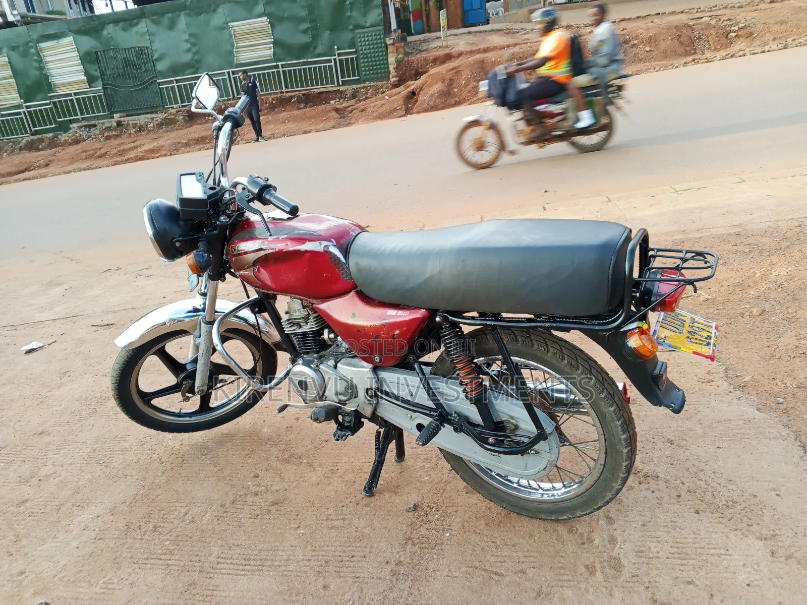 Bajaj Boxer 100 2019 Red