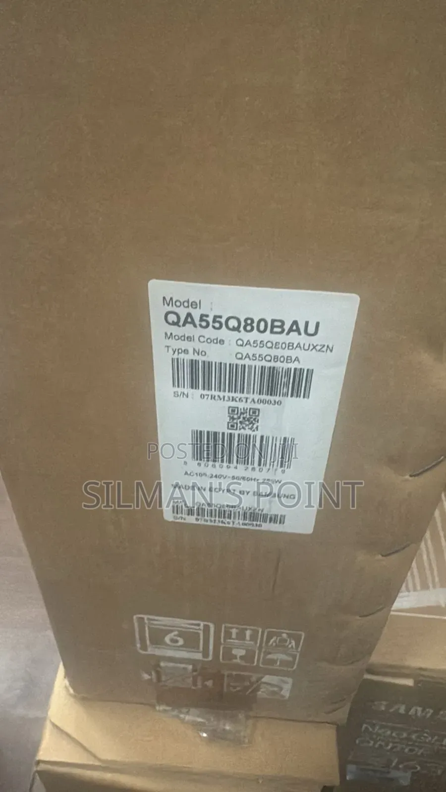 Fresh Release Samsung 55" Q80b Qled Tv