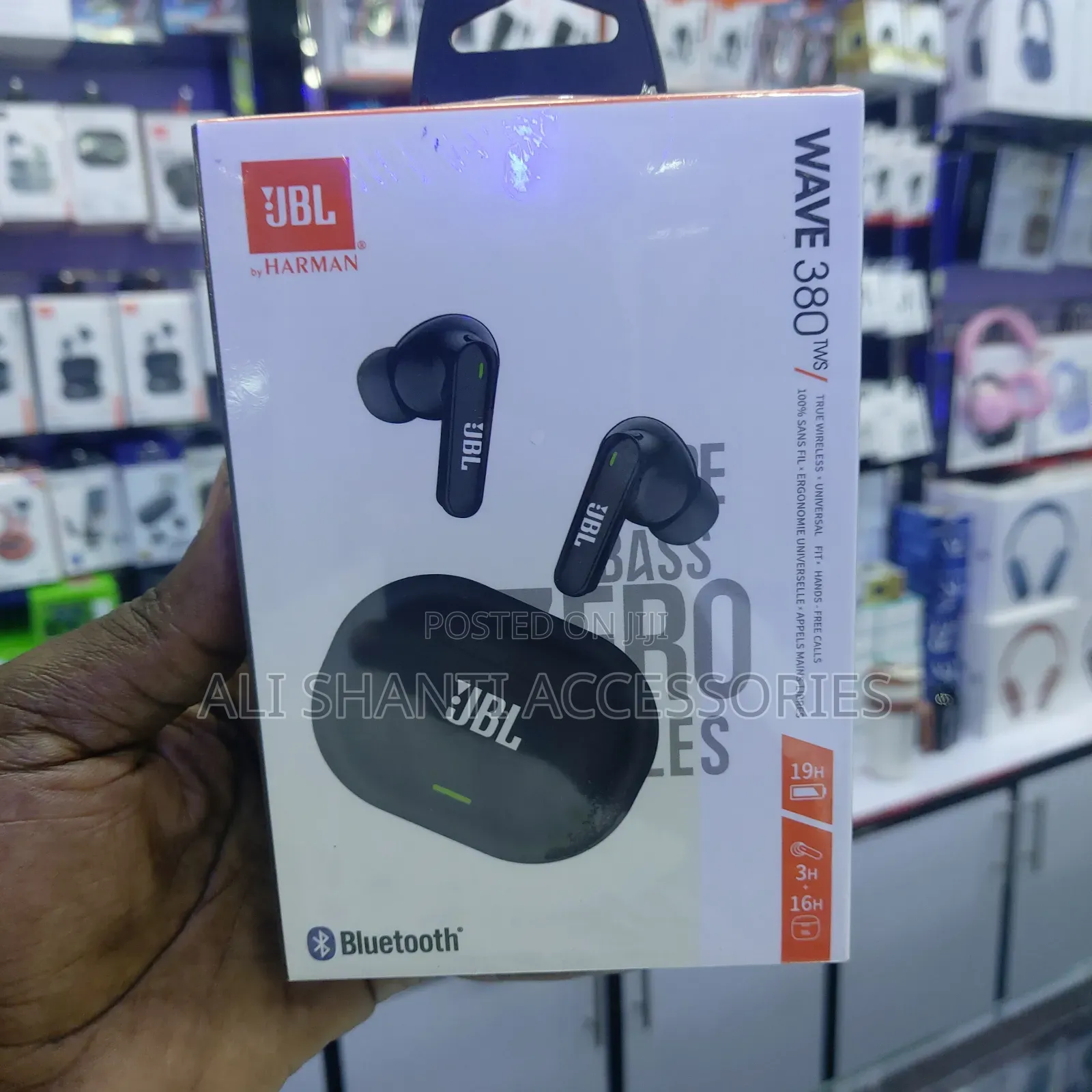 JBL Wave 380 Bluetooth Earbuds