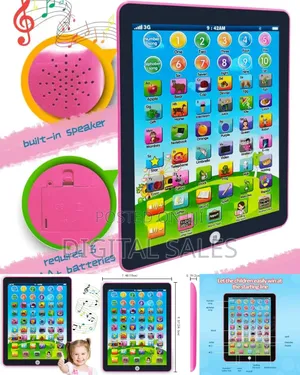 Kids Toy Tab Pink Colour