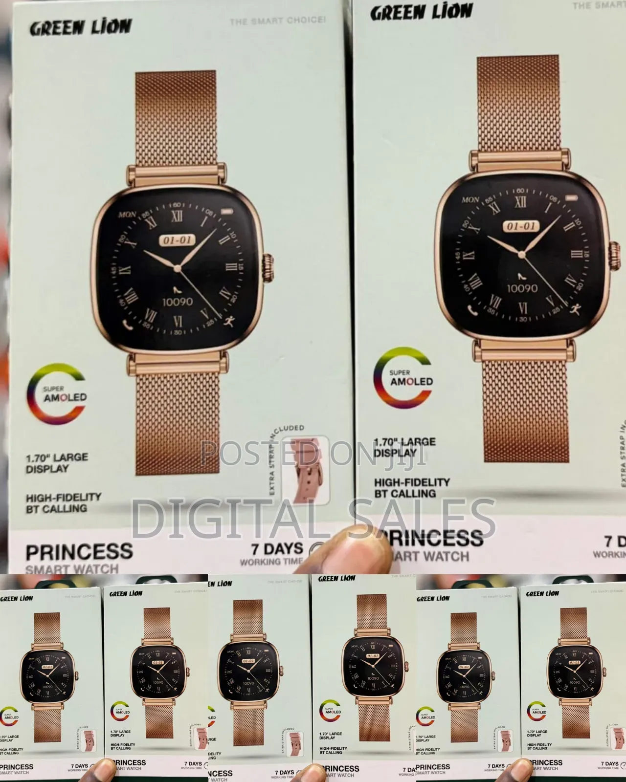 Green Lion Princess Smart Watch