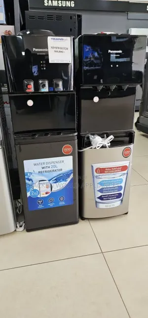 Panasonic Water Dispenser With Bottom Fridge Sdmwd3320 - Black