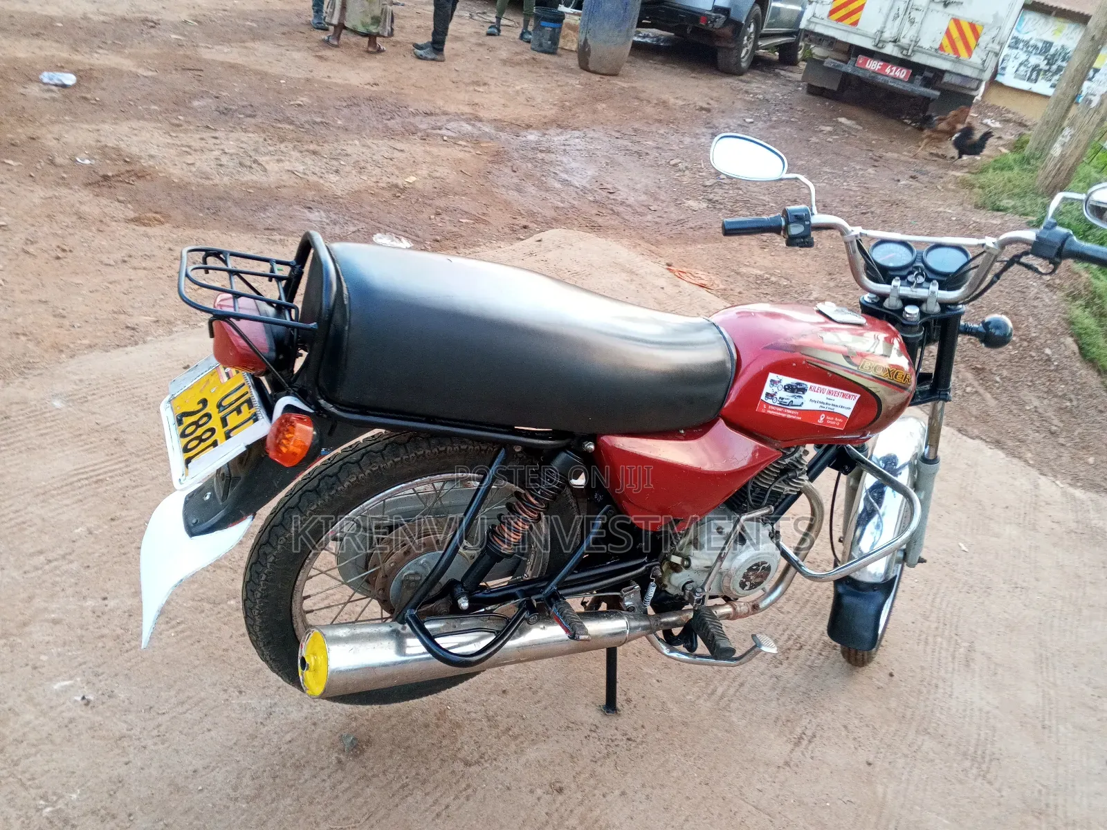 Bajaj Boxer 100 2019 Red