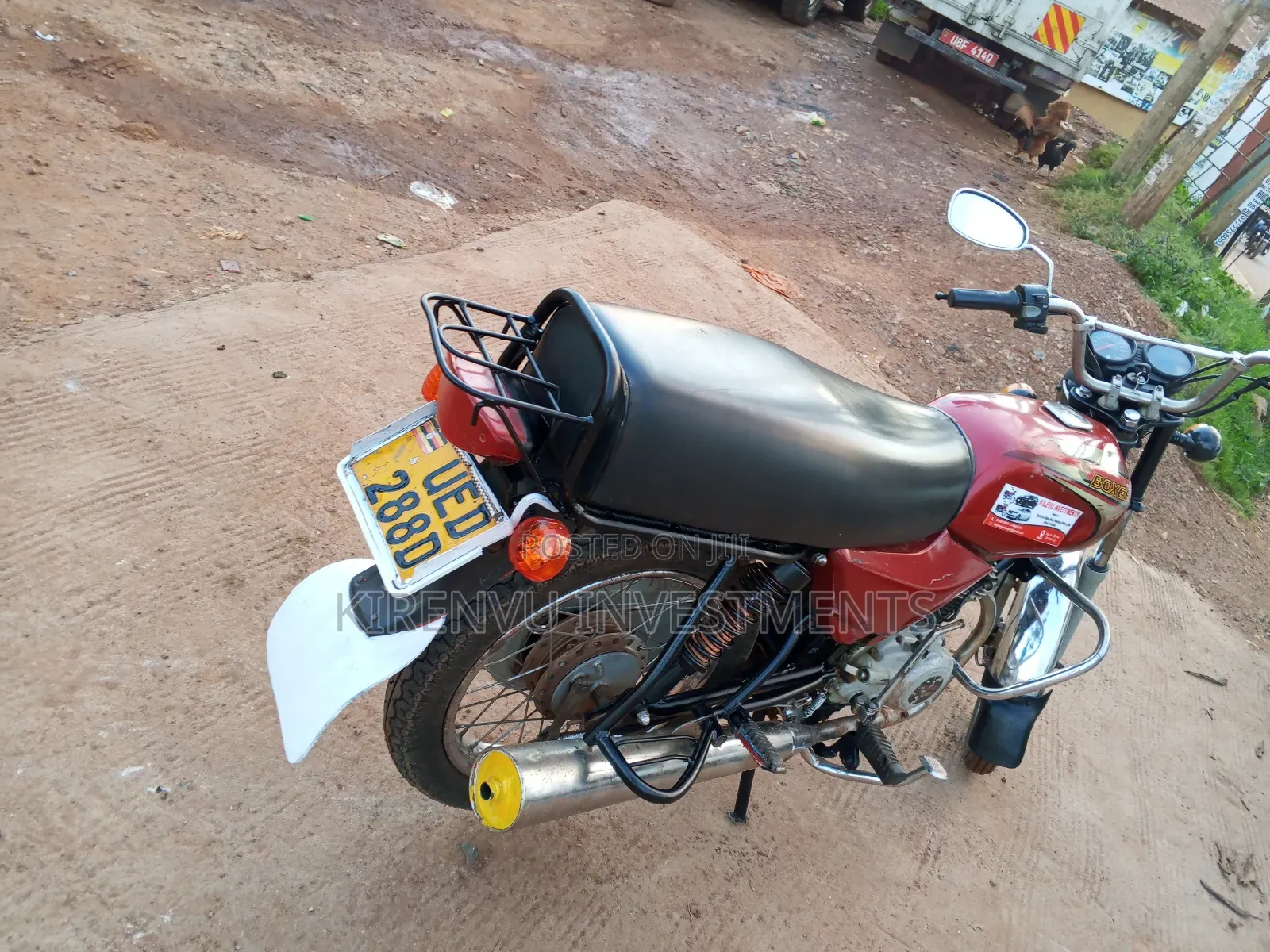Bajaj Boxer 100 2019 Red