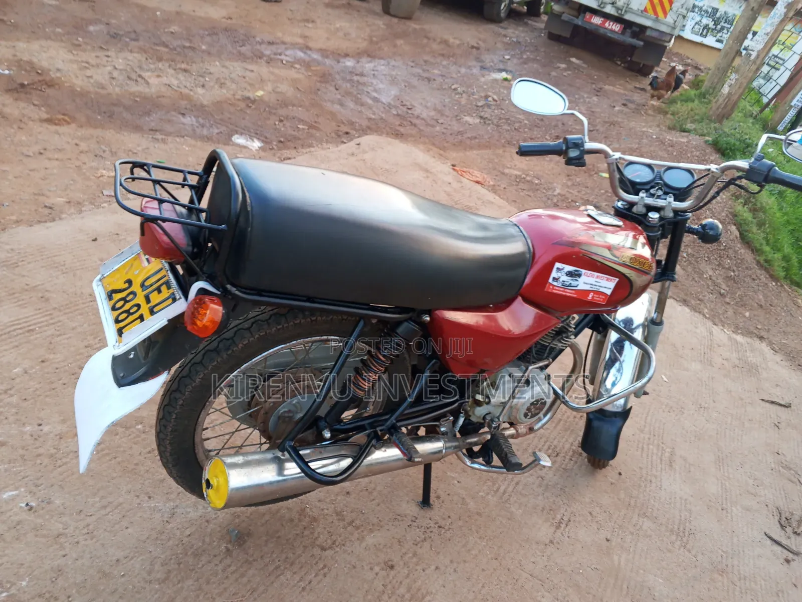Bajaj Boxer 100 2019 Red