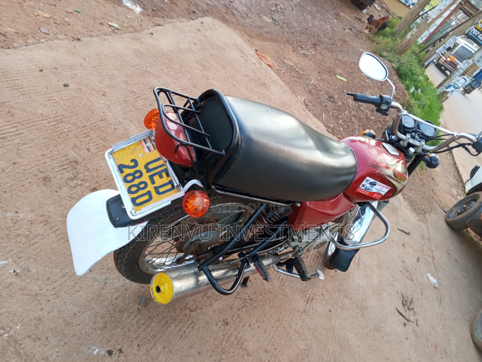 Bajaj Boxer 100 2019 Red