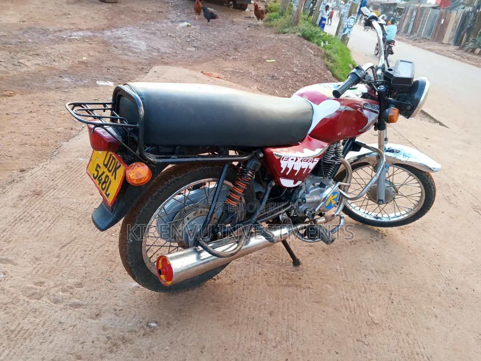 Bajaj Boxer 100 2013 Red