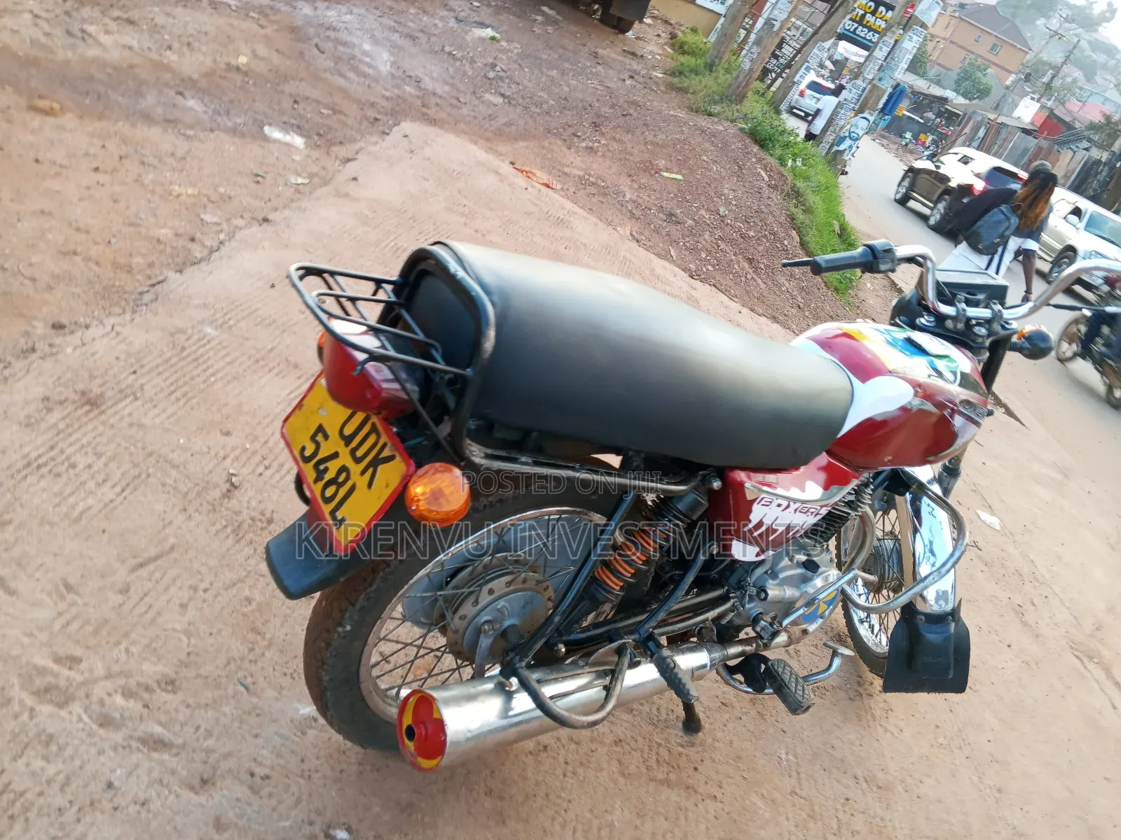 Bajaj Boxer 100 2013 Red