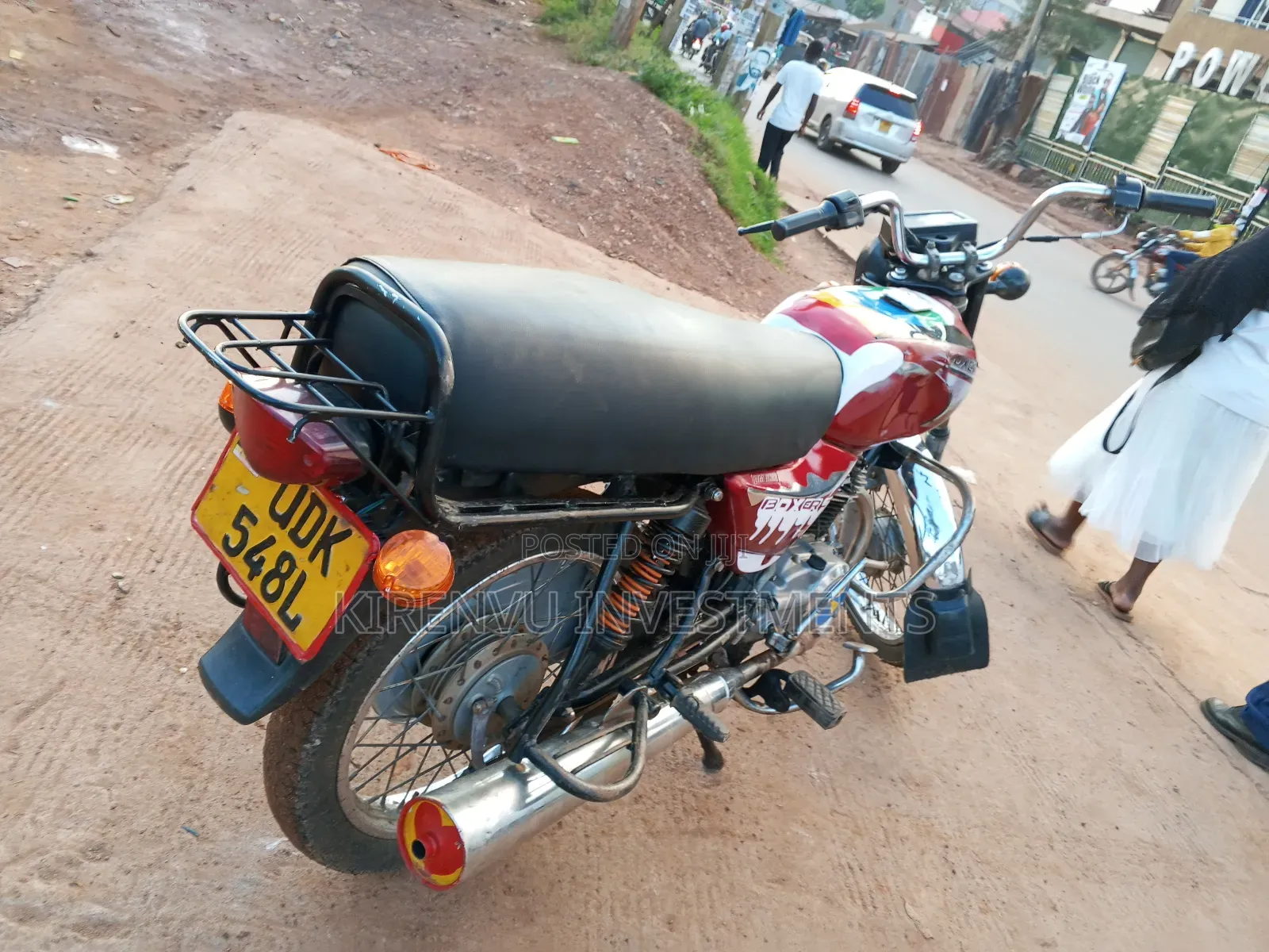 Bajaj Boxer 100 2013 Red