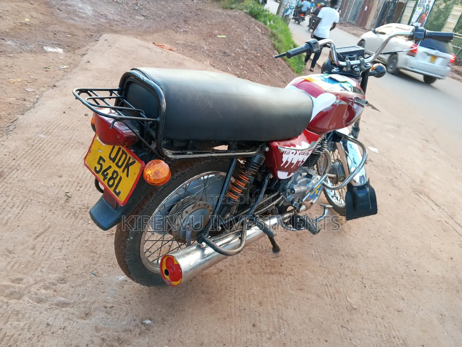 Bajaj Boxer 100 2013 Red