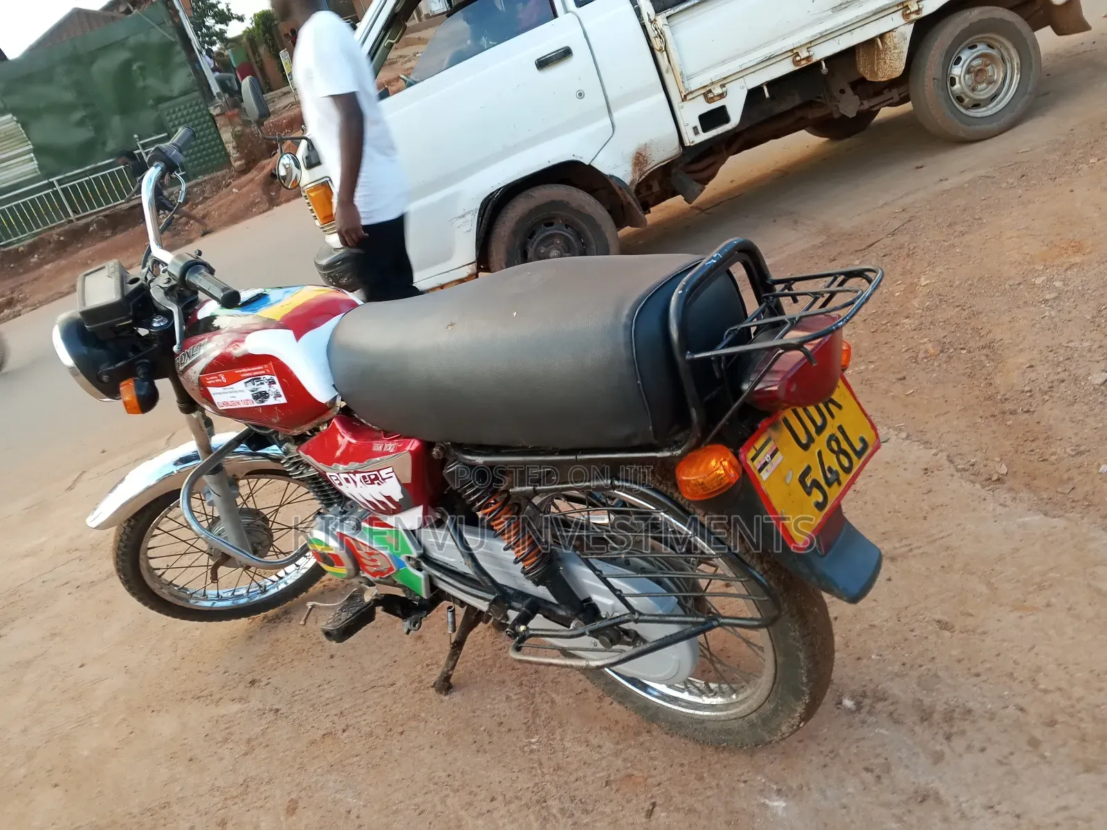 Bajaj Boxer 100 2013 Red
