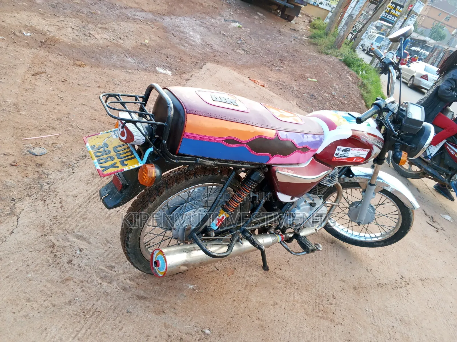 Bajaj Boxer 100 2015 Red