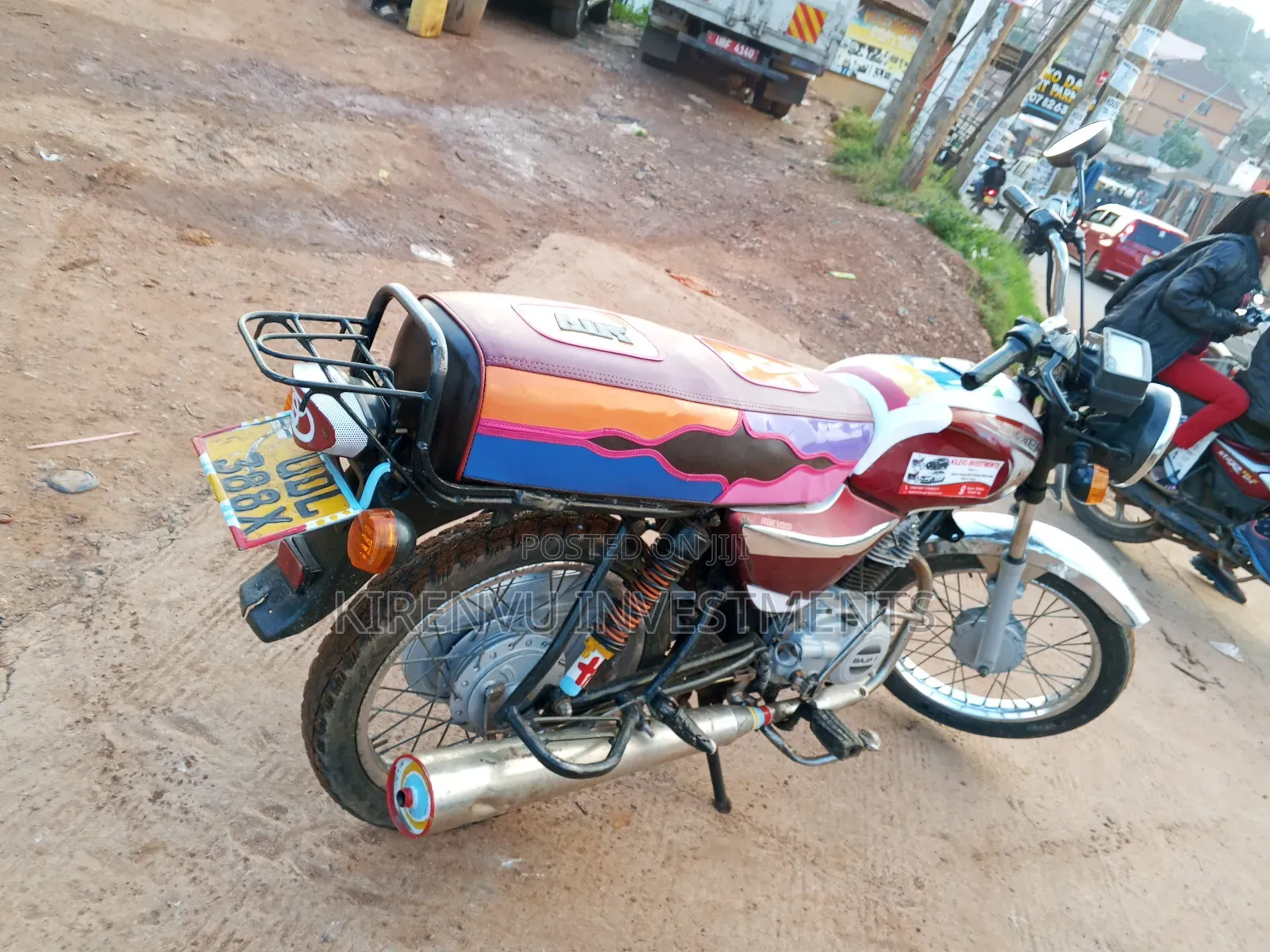 Bajaj Boxer 100 2015 Red