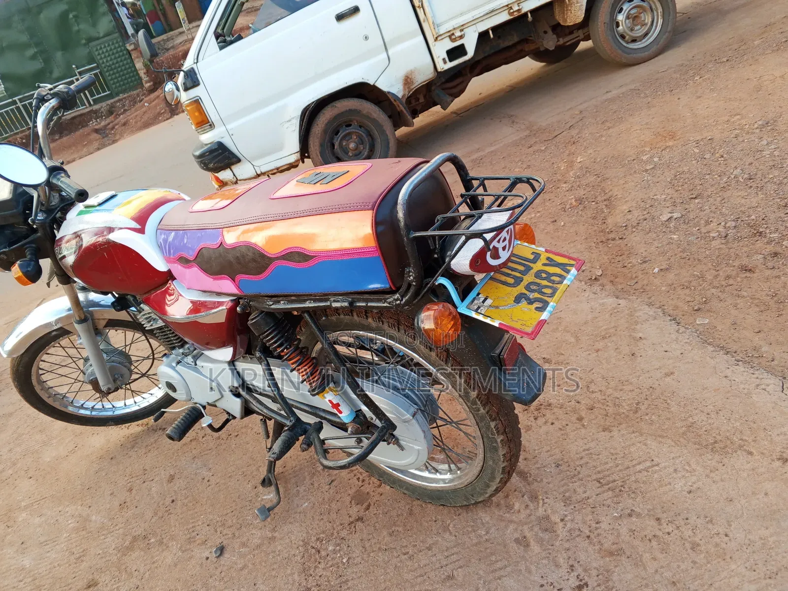 Bajaj Boxer 100 2015 Red