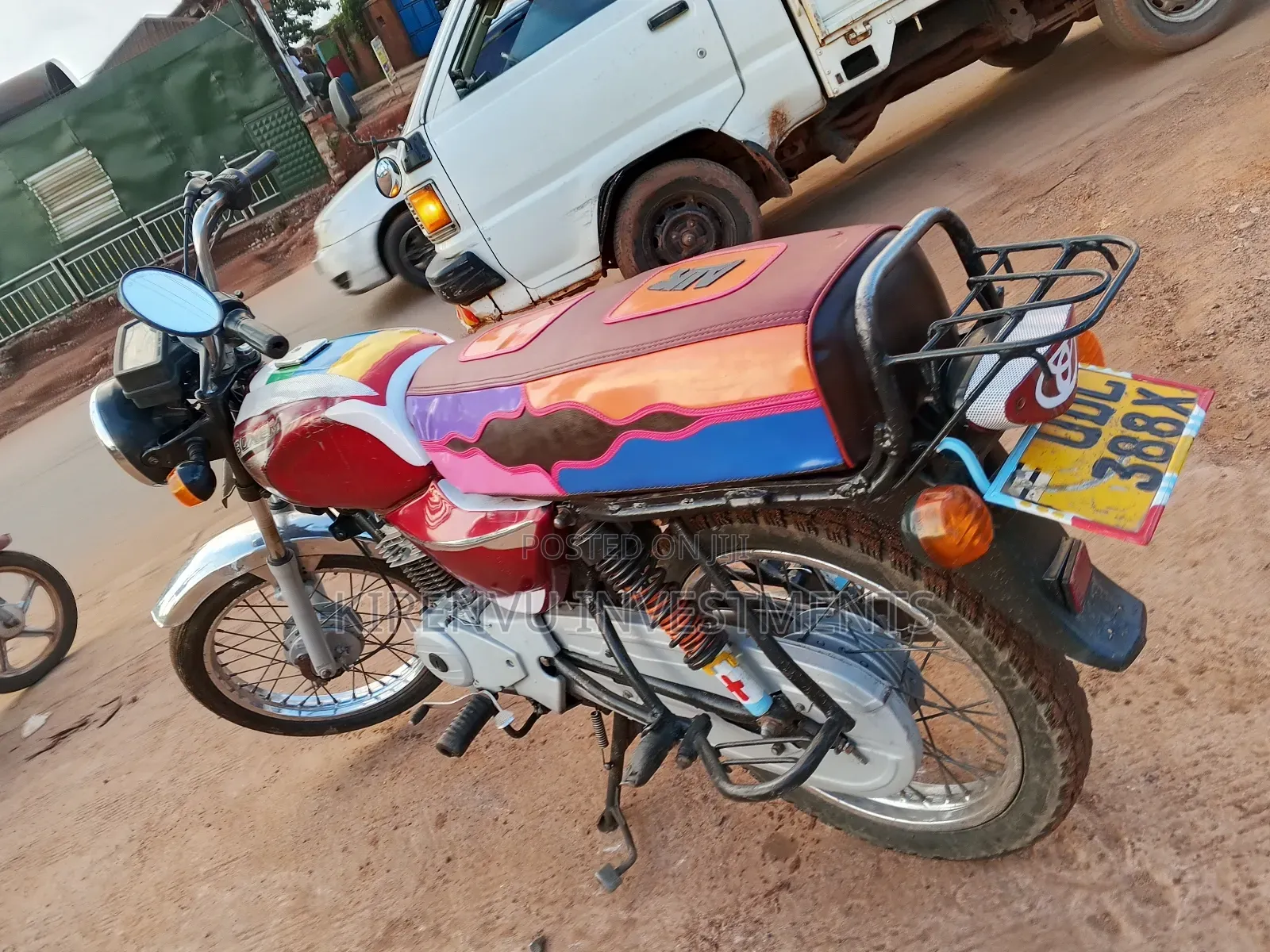 Bajaj Boxer 100 2015 Red