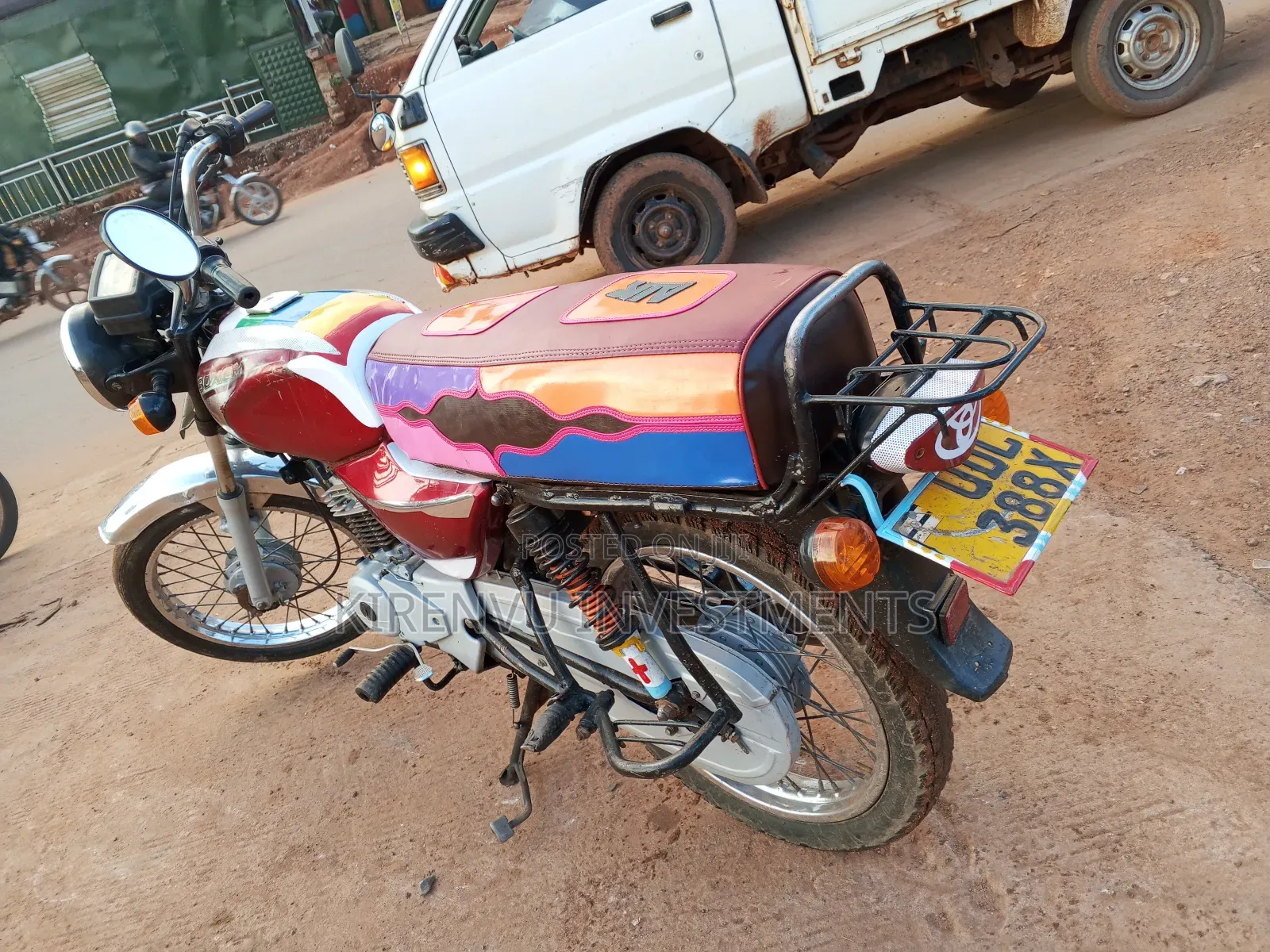 Bajaj Boxer 100 2015 Red