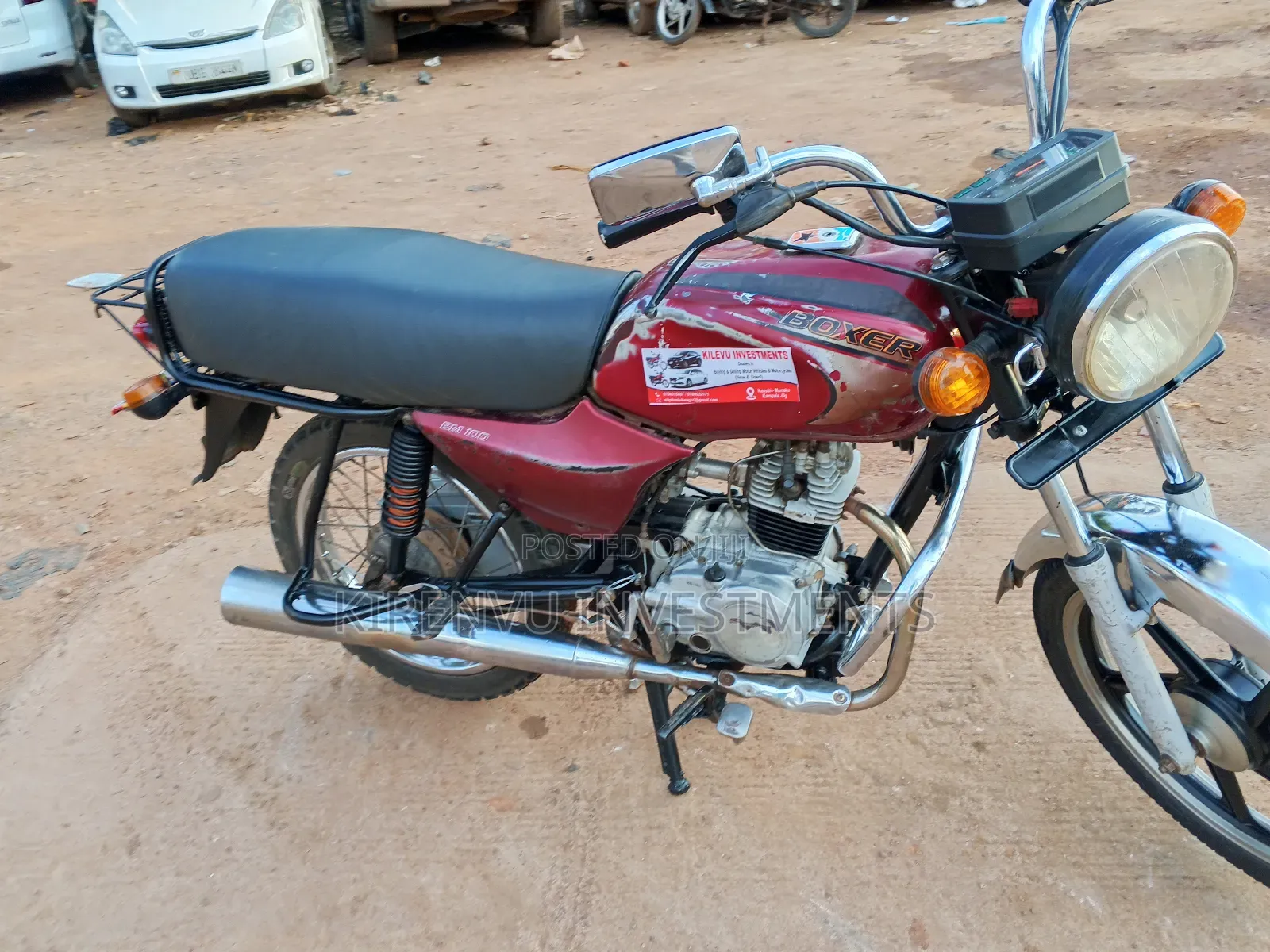 Bajaj Boxer 100 2019 Red