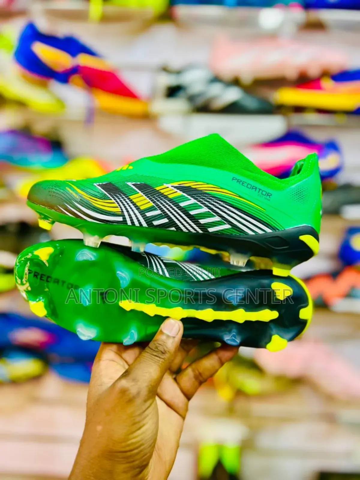 Air Zoom Shoe Green Color