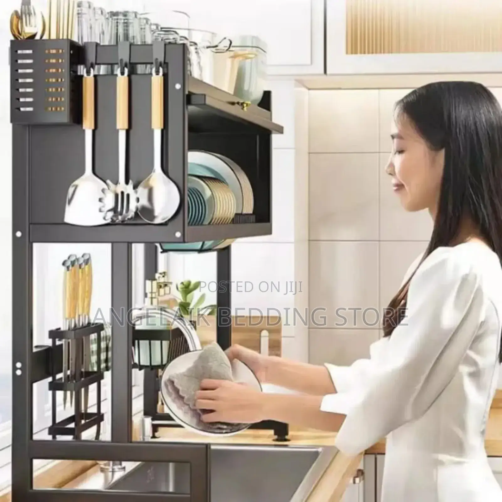 Sink Kitchen Rack With Cover