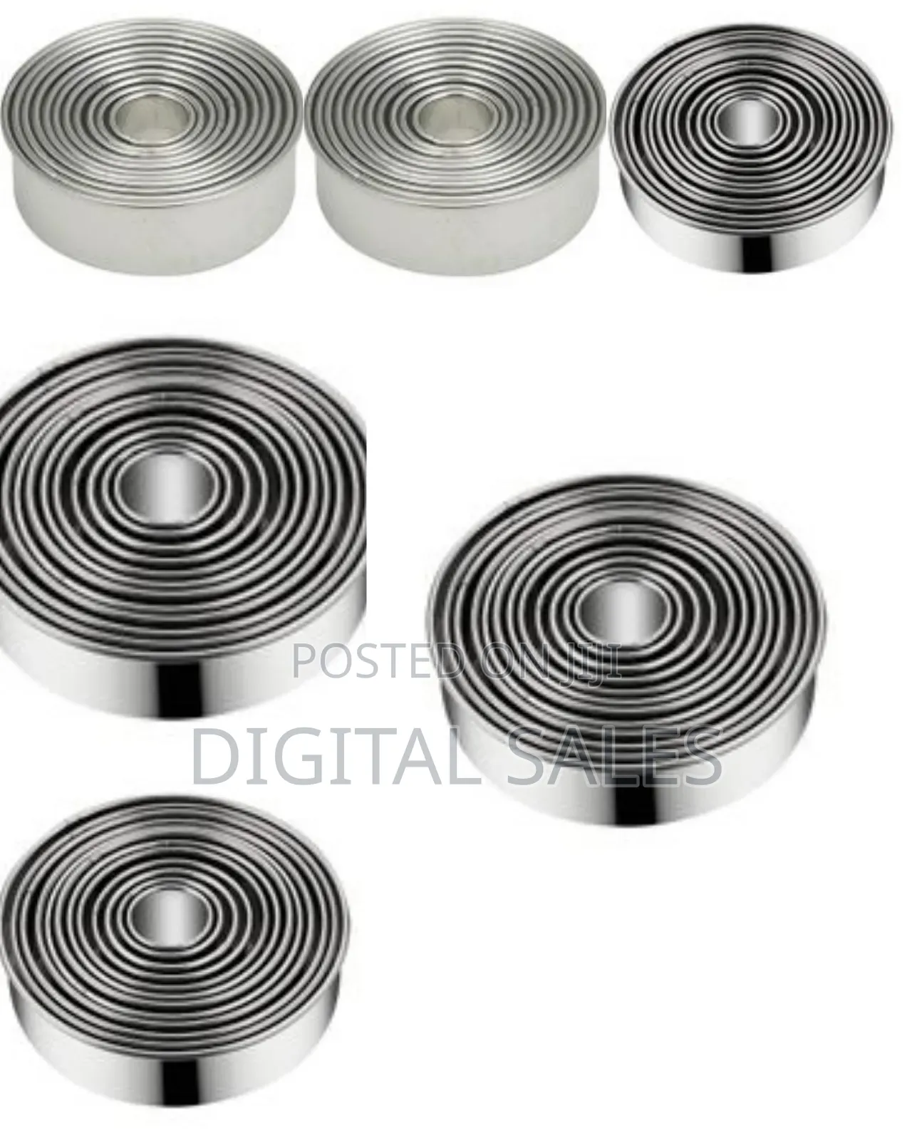 11 Pieces Metal Cookie Cutter Set
