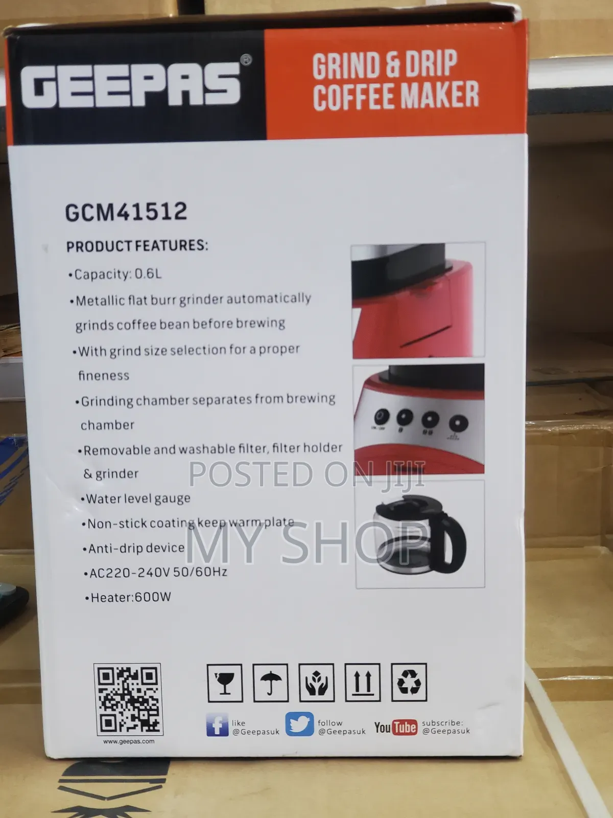 A Coffee Maker With a Coffee Grinder on It