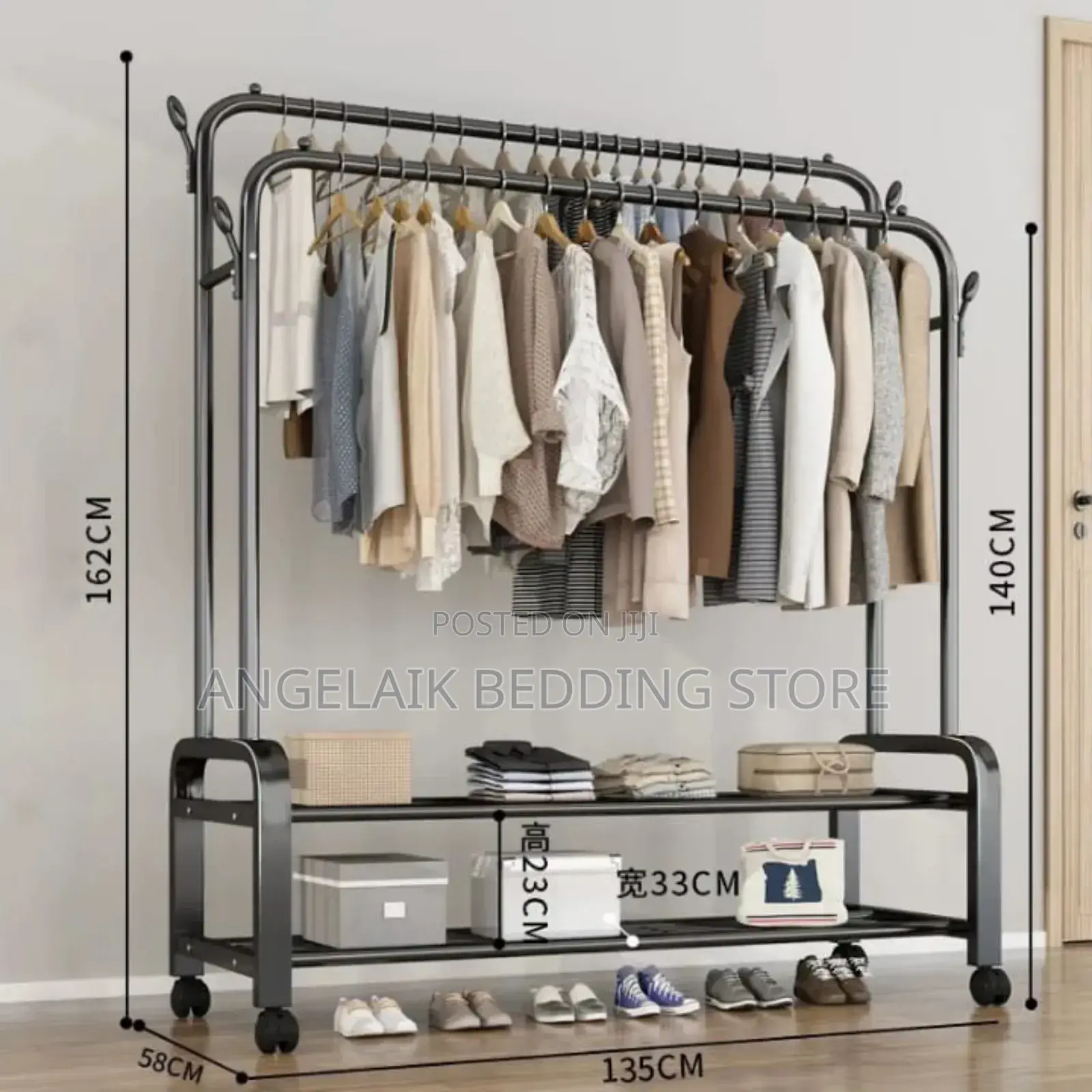 Clothes Coat Rack And Rails