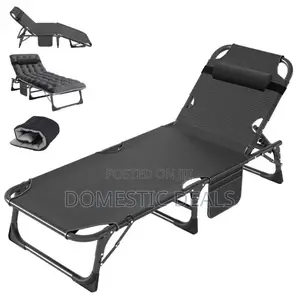 Portable Light Weight Foldable Bed Recliner