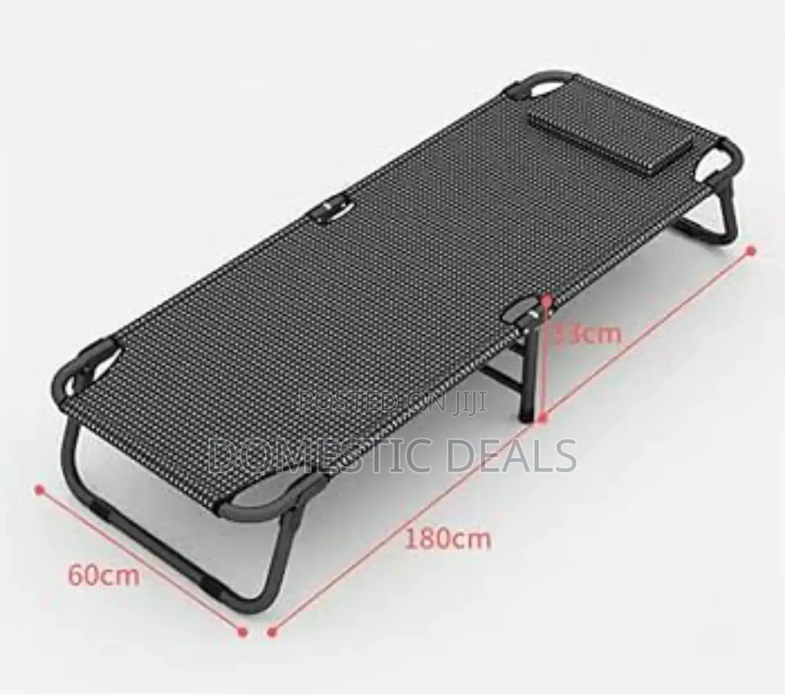 Portable Light Weight Foldable Bed Recliner