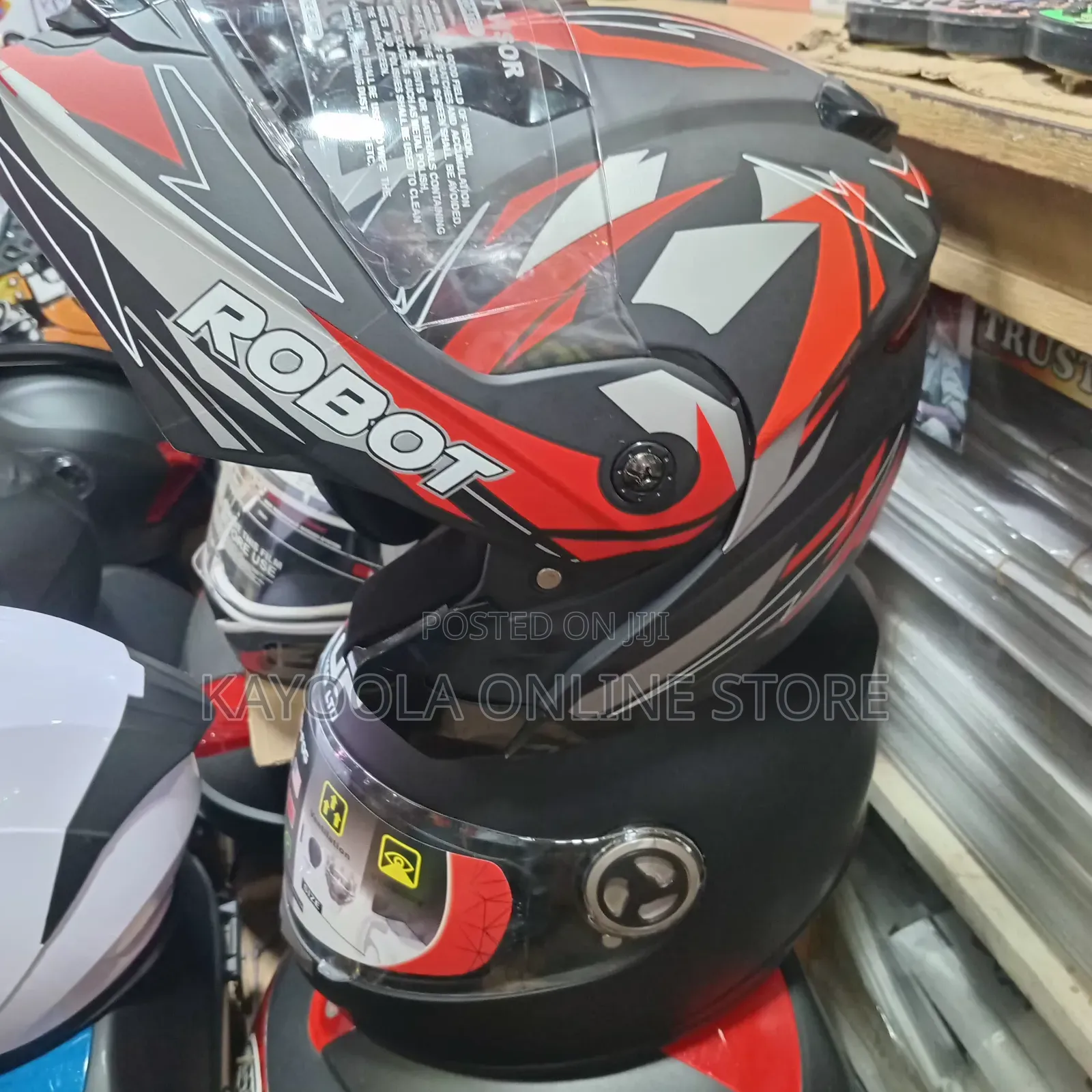 Bike Helment Full Head Covering Protective Kit