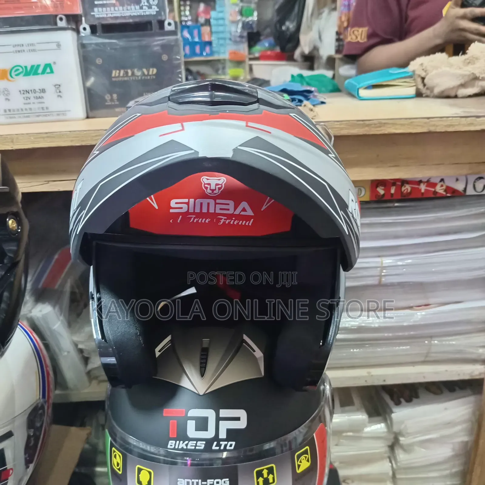 Bike Helment Full Head Covering Protective Kit