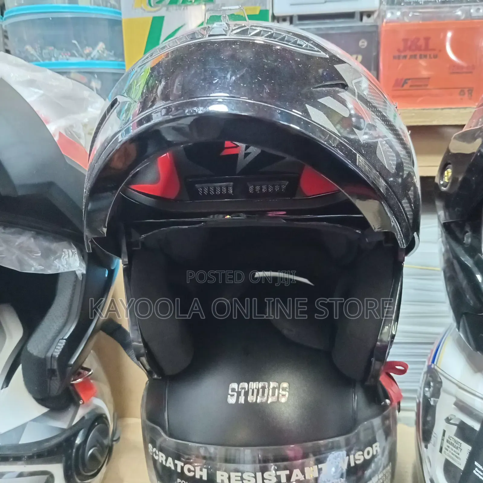 Bike Helment Full Head Covering Protective Kit