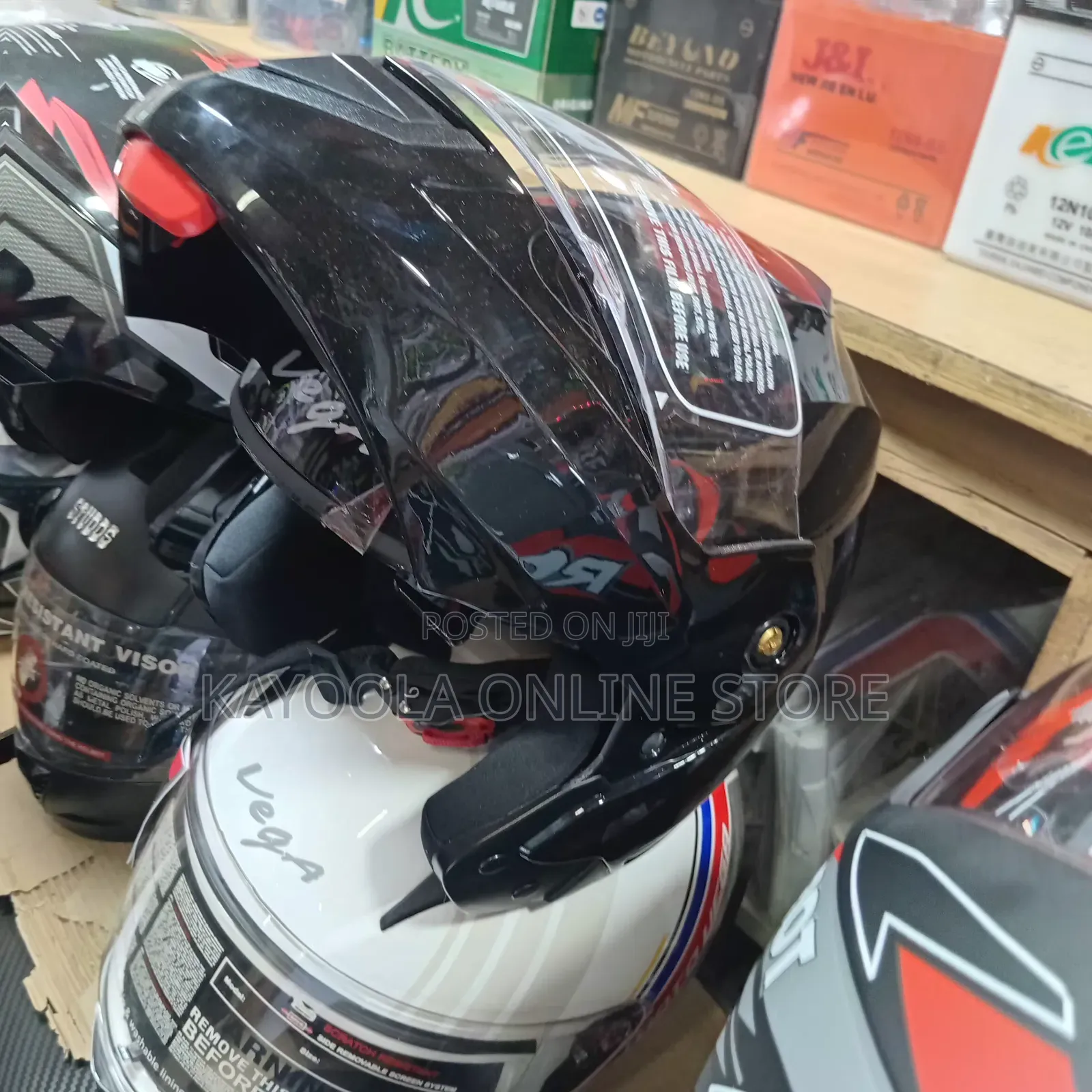 Bike Helment Full Head Covering Protective Kit