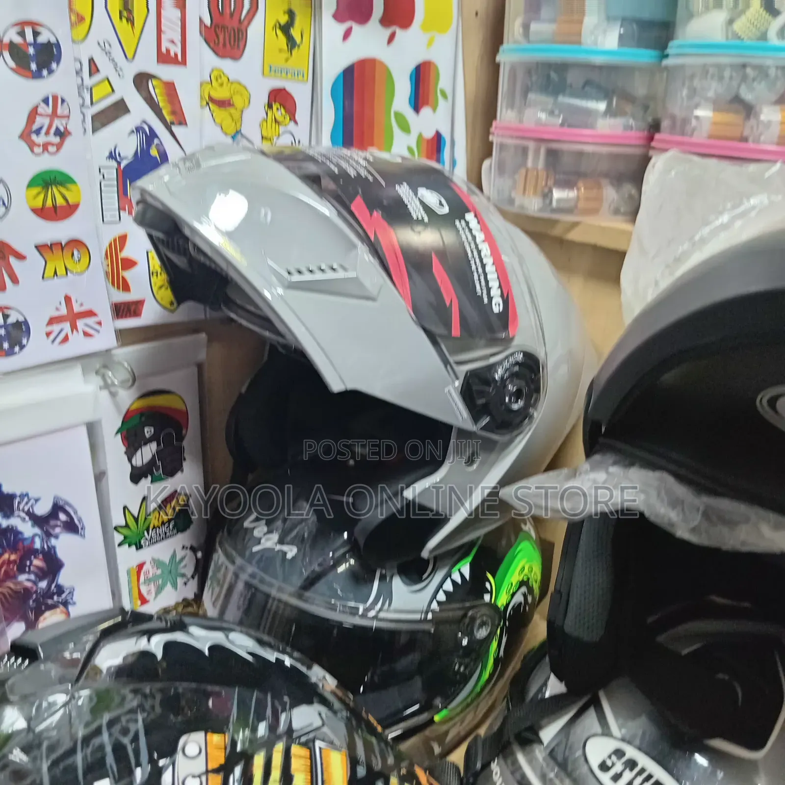 Bike Helment Full Head Covering Protective Kit