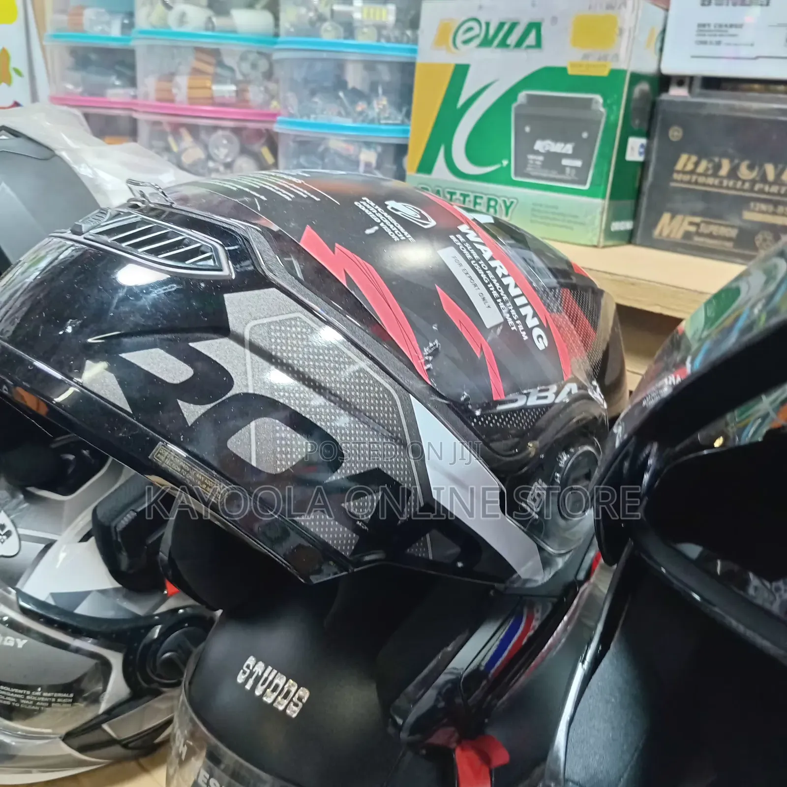 Bike Helment Full Head Covering Protective Kit