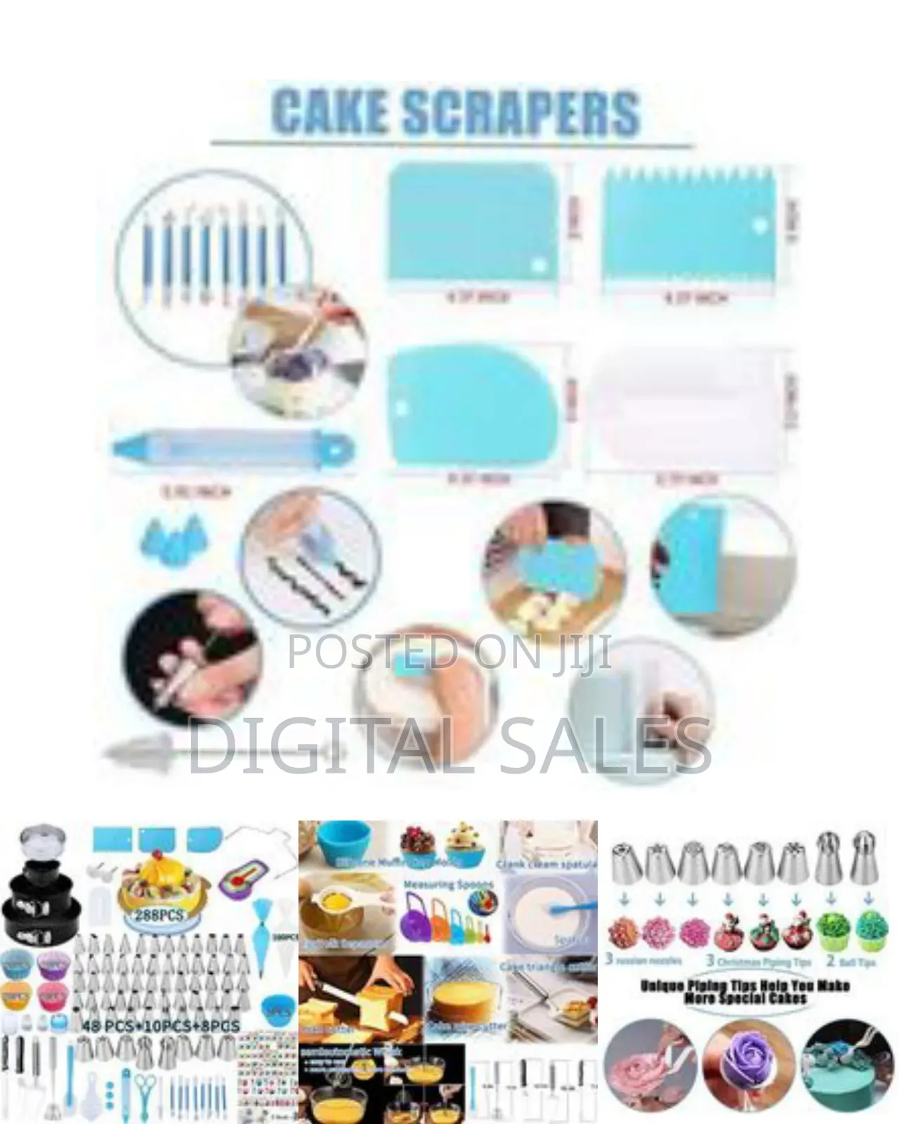 288 Pieces of Cake Baking,Decorating Kit Set