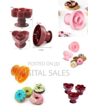 Non-Stick Plastic Doughnut Cutter, Donut Mold
