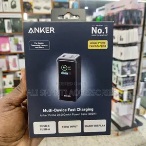 Anker Multi Device Charging Power Bank 20000mah 200w
