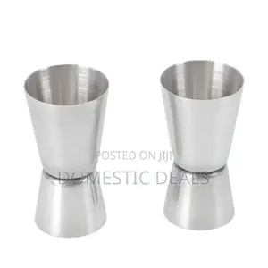 Jigger,Bar Bartender Measuring Cup,Stainless Steel