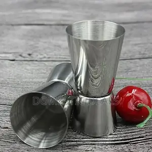 Jigger,Bar Bartender Measuring Cup,Stainless Steel